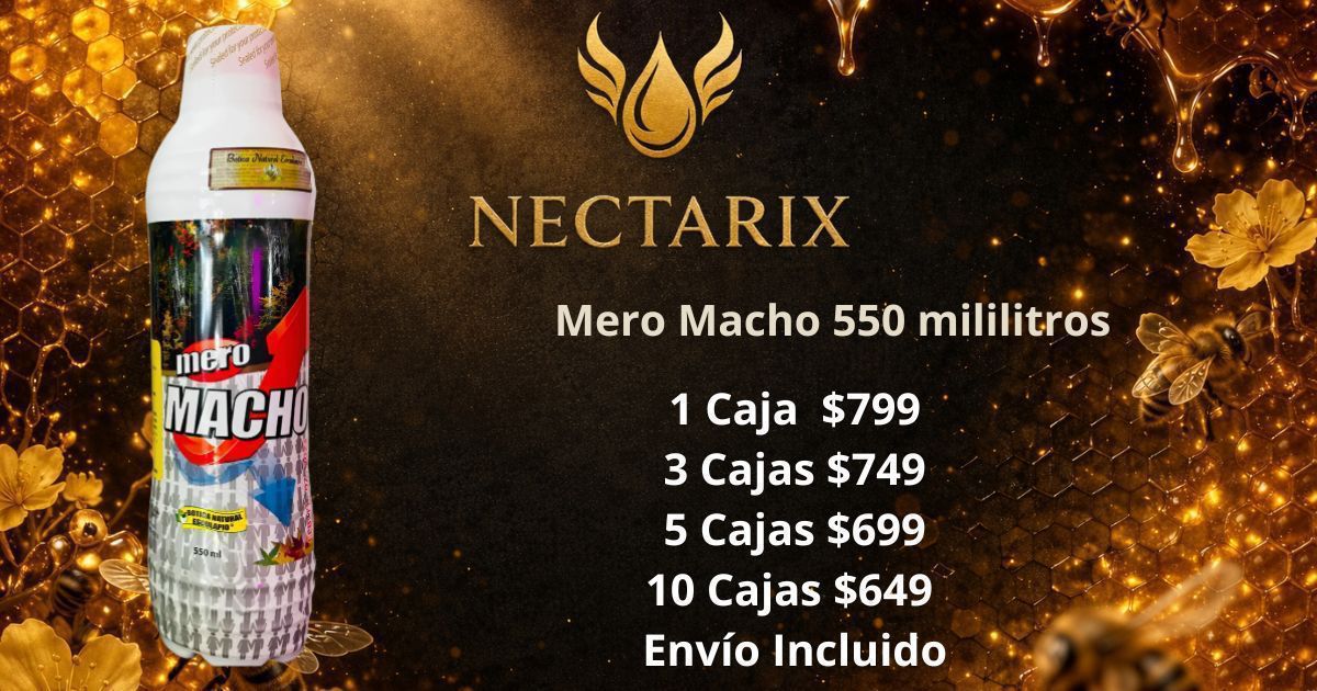 Mero Macho jarabe 500ml al mayoreo en México