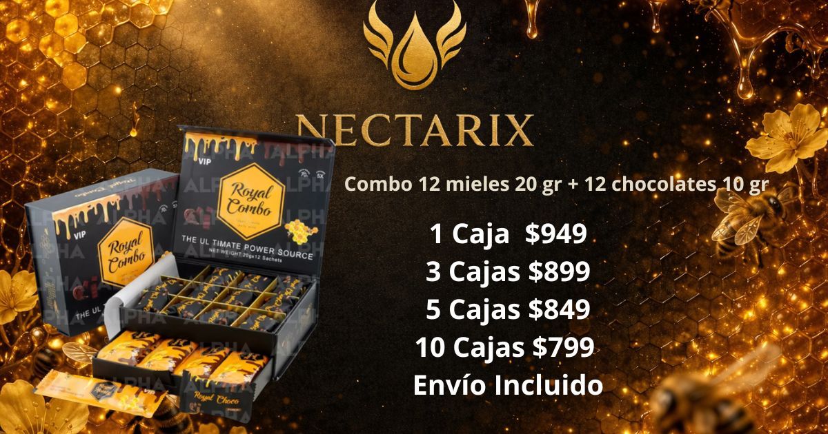 Combo Nectarix al mayoreo en México