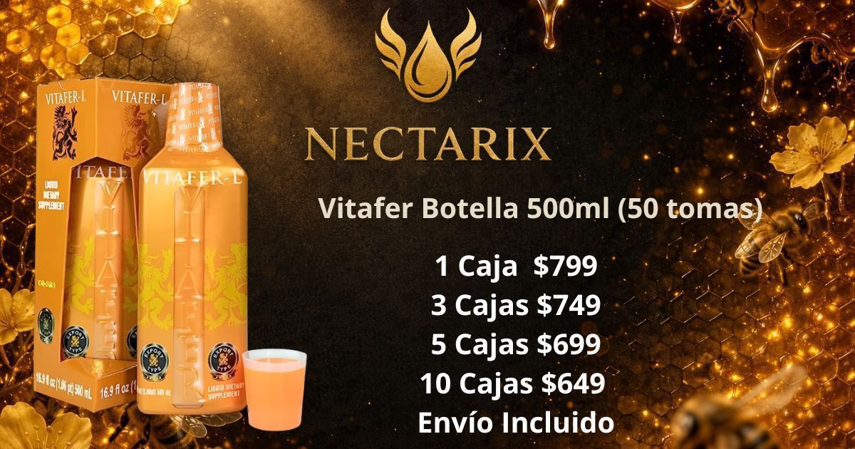 Vitafer botella 500ml al mayoreo en México